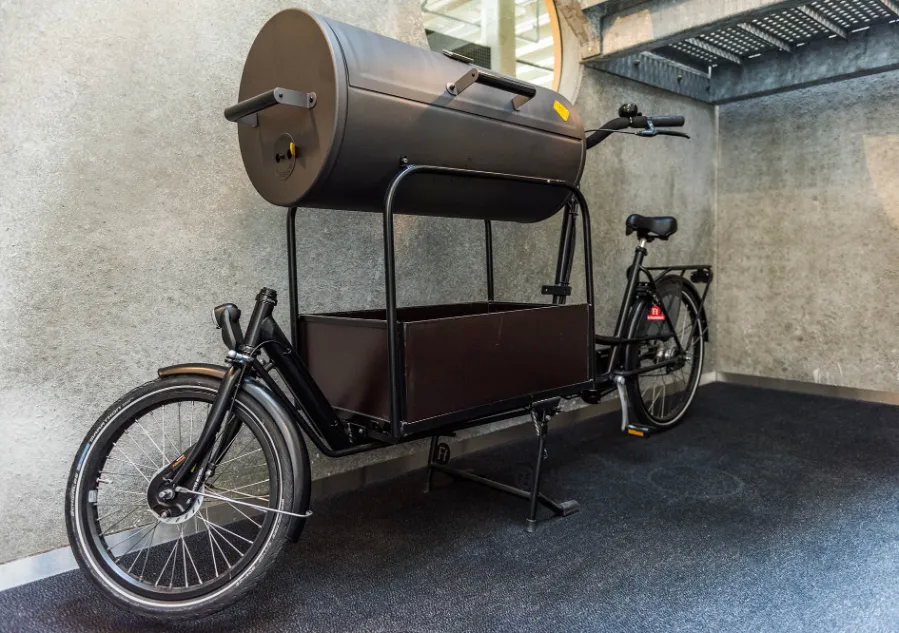 Een fiets barbecue van Boretti